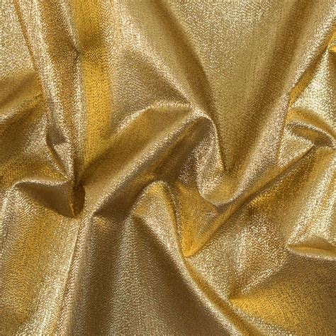 fabric on metal|fabric with gold metallic threads.